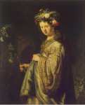 Rembrandt Harmensz. van Rijn Flora - Hermitage